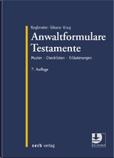 Anwaltformulare Testamente - 
