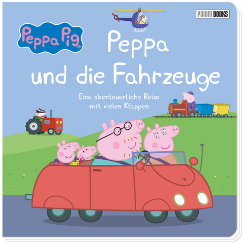 Peppa Pig: Peppa und die Fahrzeuge - Eine abenteuerliche Reise mit vielen Klappen -  Panini