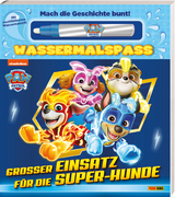 PAW Patrol: Gro&szlig;er Einsatz f&uuml;r die Super-Hunde - Wassermalspa&szlig; -  Panini
