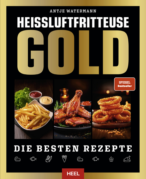 Heißluftfritteuse Gold