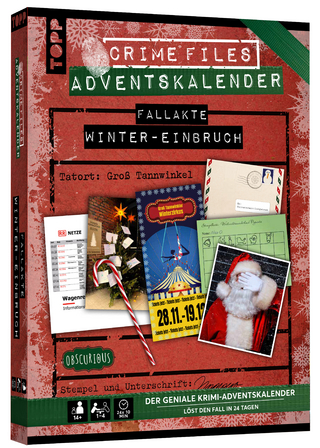 Crime Files - Fallakte: Winter-Einbruch. Der geniale Krimi-Adventskalender