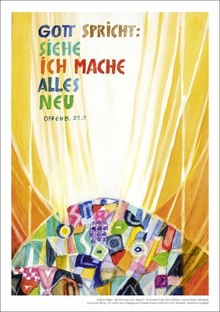 Jahreslosung Andreas Felger 2026, Kunstdruck A4