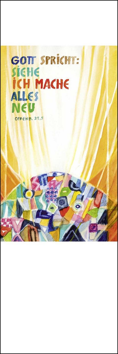 Jahreslosung Andreas Felger 2026, Lesezeichen (10er-Set) - Andreas Felger