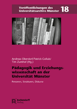 P&auml;dagogik und Erziehungswissenschaft an der Universit&auml;t M&uuml;nster - 