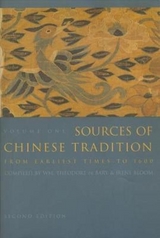 Sources of Chinese Tradition - Bary, Wm. Theodore de; Bloom, Irene