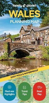 Lonely Planet Wales Planning Map - Lonely Planet