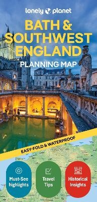 Lonely Planet Bath & Southwest England Planning Map -  Lonely Planet