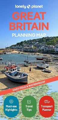 Lonely Planet Great Britain Planning Map -  Lonely Planet