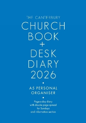 The Canterbury Church Book and Desk Diary 2026 A5 Personal Organiser Edition