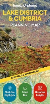 Lonely Planet Lake District & Cumbria Planning Map - Lonely Planet
