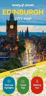 Lonely Planet Edinburgh City Map -  Lonely Planet