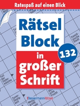 R&auml;tselblock in gro&szlig;er Schrift 132 (5 Exemplare &agrave; 2,99 &euro;) - Eberhard Kr&uuml;ger