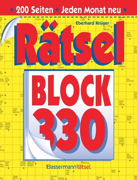 R&auml;tselblock 330 - Eberhard Kr&uuml;ger