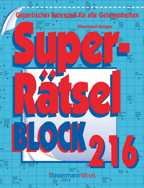 Superr&auml;tselblock 216 (5 Exemplare &agrave; 4,99 &euro;) - Eberhard Kr&uuml;ger