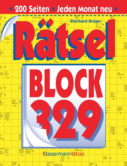 R&auml;tselblock 329 (5 Exemplare &agrave; 2,99 &euro;) - Eberhard Kr&uuml;ger