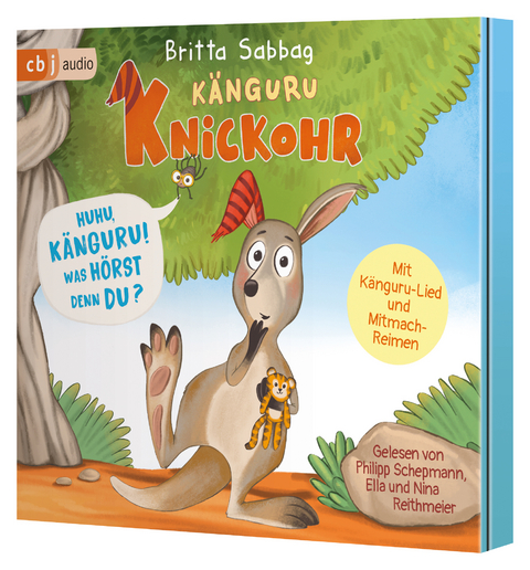 Känguru Knickohr – Huhu, Känguru! Was hörst denn du? - Britta Sabbag