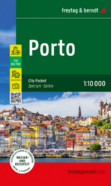 Porto, Innenstadtplan 1:10.000, freytag & berndt