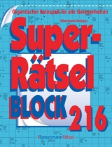 Superr&auml;tselblock 216 - Eberhard Kr&uuml;ger