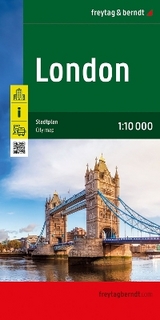 London, Stadtplan 1:10.000, freytag & berndt - 