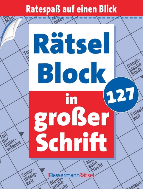 R&auml;tselblock in gro&szlig;er Schrift 127 - Eberhard Kr&uuml;ger