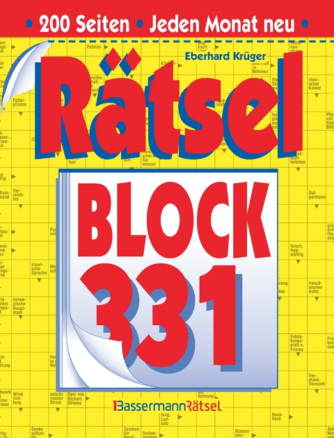 R&auml;tselblock 331 (5 Exemplare &agrave; 2,99 &euro;) - Eberhard Kr&uuml;ger