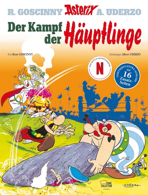 Asterix 04 Extraausgabe zur Netflix-Serie - Ren&eacute; Goscinny, Albert Uderzo