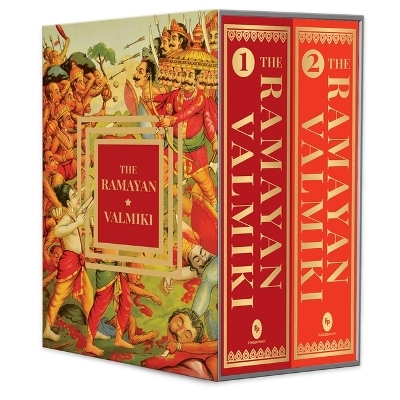 The Ramayan of Valmiki: Volume 1 & 2 (Deluxe Hardbound Edition) Boxed Set - Valmiki Ramayana