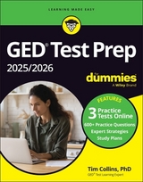 GED Test Prep 2025/2026 For Dummies - Collins, Tim