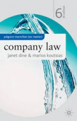 Company Law - Dine, Janet; Koutsias, Marios
