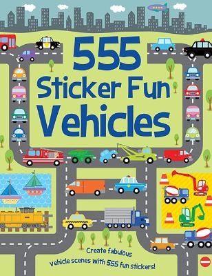 555 Sticker Fun - Vehicles - Susan Mayes
