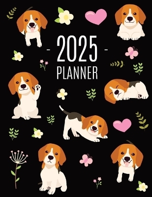 Beagle Planner 2025 - Happy Oak Tree Press