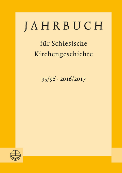 Jahrbuch f&uuml;r Schlesische Kirchengeschichte - 