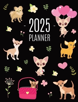 Chihuahua Planner 2025 - Happy Oak Tree Press