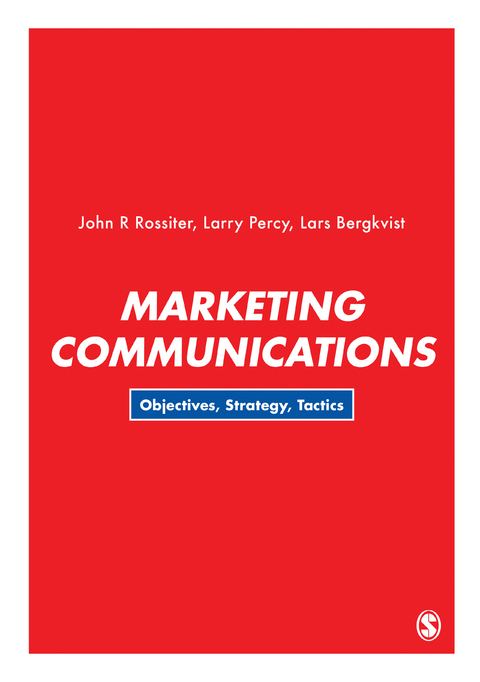 Marketing Communications - John R Rossiter, Larry Percy, Lars Bergkvist