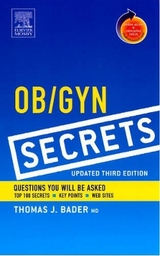 Obstetrics and Gynaecology Secrets - Bader, Thomas J.