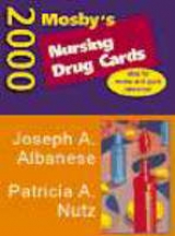 Mosby's Nursing Drug Reference and Review Cards - Albanese, Joseph A.; Nutz, P.A.