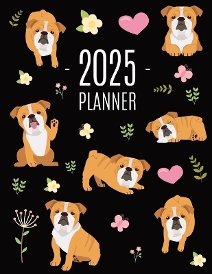 Bulldog Planner 2025 - Happy Oak Tree Press