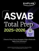 ASVAB Total Prep 2025-2026: Includes 7 Full Length Practice Tests + 2000+ Practice Questions and Flashcards + Online Access to Interactive Video Lessons and Tutorials - Kaplan Test Prep
