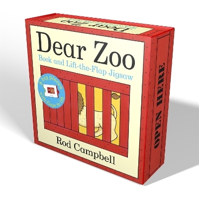 Dear Zoo Book and Lift-the-Flap Jigsaw Puzzle - Rod Campbell