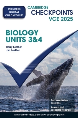 Cambridge Checkpoints VCE Biology Units 3&4 2025