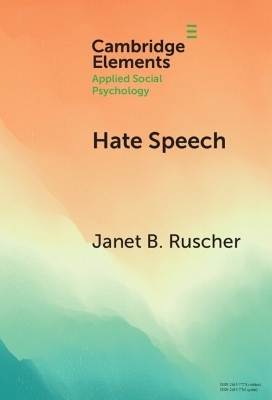 Hate Speech - Janet B. Ruscher