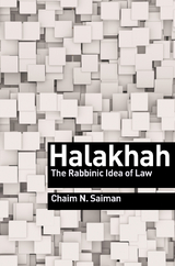 Halakhah - Chaim N. Saiman