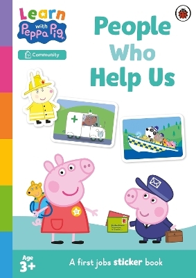 Learn with Peppa: People Who Help Us Sticker activity book