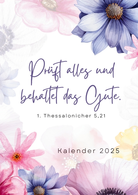 Christlicher Kalender 2025 - Jasmin D&uuml;ringer