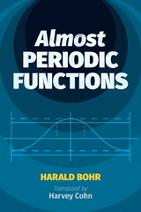 Almost Periodic Functions - Harald Bohr