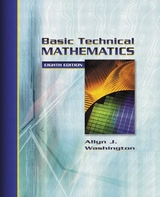 Basic Technical Mathematics - Washington, Allyn J.