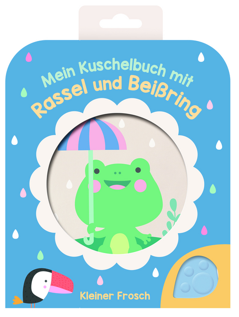 Mein Kuschelbuch mit Rassel und Bei&szlig;ring - Kleiner Frosch