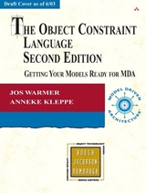 The Object Constraint Language - Warmer, Jos; Kleppe, Anneke