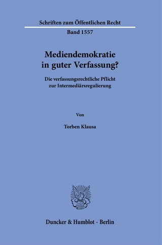 Mediendemokratie in guter Verfassung?