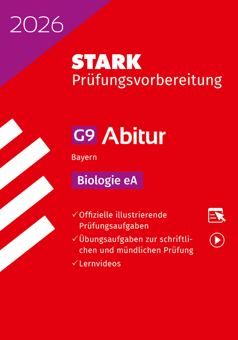 STARK Biologie eA - Abitur 2026 Bayern - Prüfungsvorbereitung